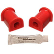 Load image into Gallery viewer, Energy Suspension 00-1/01 Mitsubishi Eclipse FWD Red 16mm Front Sway Bar Bushings - Side View