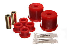 Load image into Gallery viewer, Energy Suspension 00-1/01 Mitsubishi Eclipse FWD Red Front Control Arm Bushing Set - Main Product View