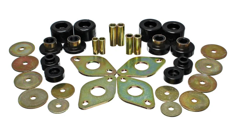 Energy Suspension 01-04 Toyota Pickup 2WD/4WD (Exc T-100/Tundra) Black Body Cab Mount Set - Main Product View