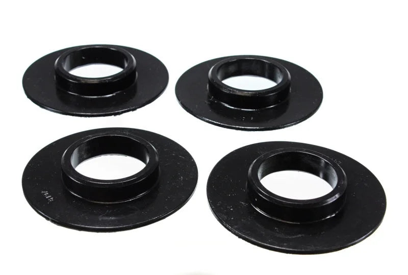 Energy Suspension 01-05 Chrysler PT Cruiser Black Rear Coil Spring Isolator Set - Side View