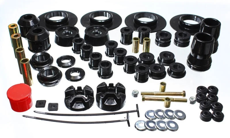 Energy Suspension 01-05 Chrysler PT Cruiser FWD Black Hyper-flex Master Bushing Set - Main Product View