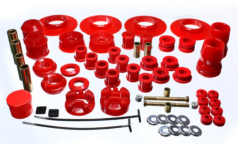 Energy Suspension 01-05 Chrysler PT Cruiser FWD Red Hyper-flex Master Bushing Set - Main Product View