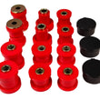Load image into Gallery viewer, Energy Suspension 01-05 Lexus IS300 Rear Control Arm Bushing Set - Red - Back View