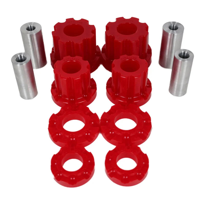 Energy Suspension 01-05 Lexus IS300 Rear Subframe Bushing Set - Red - Main Product View