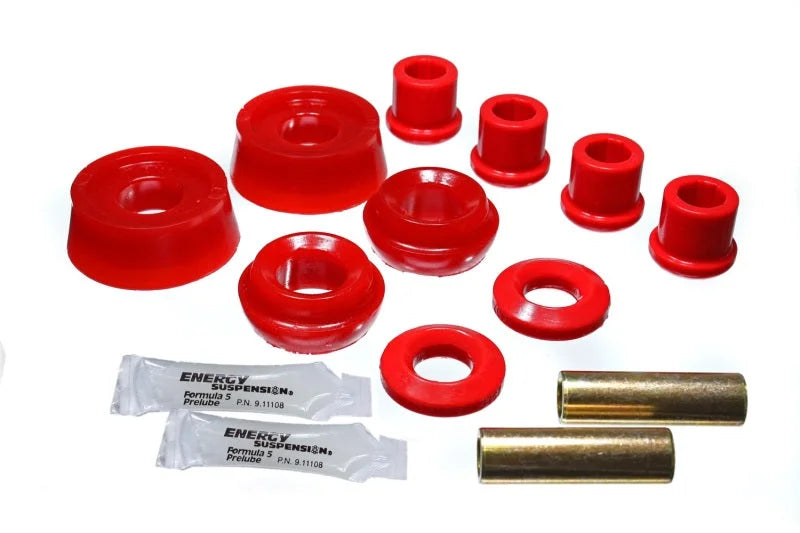 Energy Suspension 01-05 PT Cruiser / 03-04 Dodge Neon Red Front Lower & Upper Control Arm Bushing Se - Main Product View