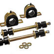 Load image into Gallery viewer, Energy Suspension 01-06 C2500 HD Silverado 2WD Black 36mm Front Sway Bar Bushing Set - Main Product View