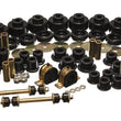 Load image into Gallery viewer, Energy Suspension 01-06 Chevy Silverado 4WD Black Hyper-flex Master Bushing Set - Main Product View