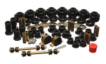 Load image into Gallery viewer, Energy Suspension 01-06 Chevy Silverado 4WD Black Hyper-flex Master Bushing Set - Main Product View