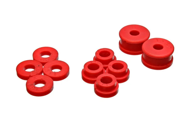 Energy Suspension 02-03 Nissan Maxima Red Manual Transmission Shifter Bushing Set - Side View
