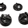 Load image into Gallery viewer, Energy Suspension 02-03 Nissan Sentra/200SX Black Motor Mount Insert Set (w/ Spec V 2.5L engine man - Side View