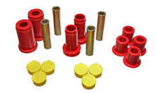 Load image into Gallery viewer, Energy Suspension 02-05 Dodge Ram 1500 2WD Red Front Control Arm Bushing Set - Main Product View
