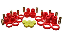 Load image into Gallery viewer, Energy Suspension 02-07 GM SUV Red Rear End Control Arm Bushing Set - Main Product View