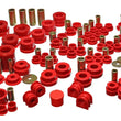 Load image into Gallery viewer, Energy Suspension 02-09 Nissan 350Z / 03-07 Infiniti G35 Coupe Red Hyper-Flex Master Bushing Set - Main Product View