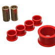 Load image into Gallery viewer, Energy Suspension 02-09 Nissan 350Z / 03-07 Infiniti G35 Coupe Red Rack and Pinion Bushing Set - Main Product View