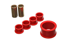 Load image into Gallery viewer, Energy Suspension 02-09 Nissan 350Z / 03-07 Infiniti G35 Coupe Red Rack and Pinion Bushing Set - Main Product View