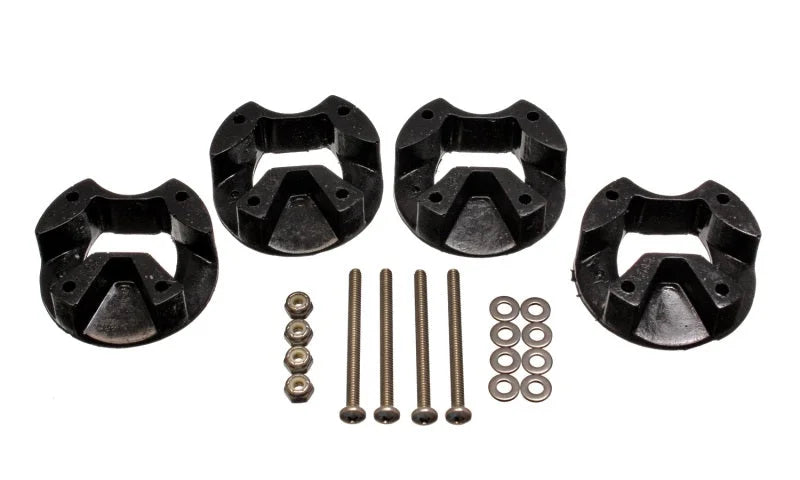 Energy Suspension 03-05 Dodge SRT4 Black Motor Mount Inserts - Side View