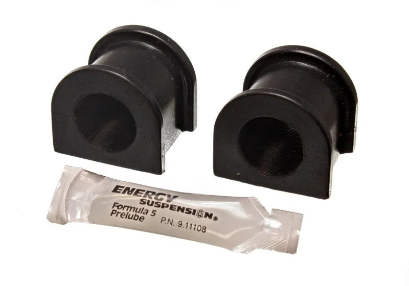 Energy Suspension 03-05 Mitsubishi Lancer EVO 8 Black 24mm Front Sway Bar Bushings - Main Product View