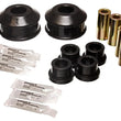 Load image into Gallery viewer, Energy Suspension 03-05 Mitsubishi Lancer EVO 8 Black Front Control Arm Bushing Set - Side View