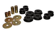 Load image into Gallery viewer, Energy Suspension 03-05 Mitsubishi Lancer EVO 8 Black Rear Differential / Mustache Bar Bushing Set - Main Product View