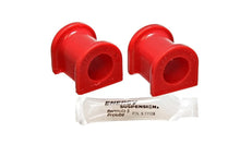 Load image into Gallery viewer, Energy Suspension 03-05 Mitsubishi Lancer EVO 8 Red 22mm Rear Sway Bar Bushings - Main Product View