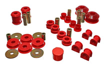 Load image into Gallery viewer, Energy Suspension 03-05 Mitsubishi Lancer EVO 8 Red Hyper-flex Master Bushing Set - Side View