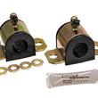 Load image into Gallery viewer, Energy Suspension 03-06 Toyota Corolla/Matrix Black 24mm Front Sway Bar Bushing Set (Greaseable Fram - Main Product View
