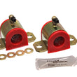 Load image into Gallery viewer, Energy Suspension 03-06 Toyota Corolla/Matrix Red 24mm Front Sway Bar Bushing Set (Greaseable Frame - Main Product View