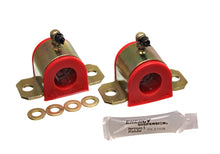 Load image into Gallery viewer, Energy Suspension 03-06 Toyota Corolla/Matrix Red 24mm Front Sway Bar Bushing Set (Greaseable Frame - Main Product View