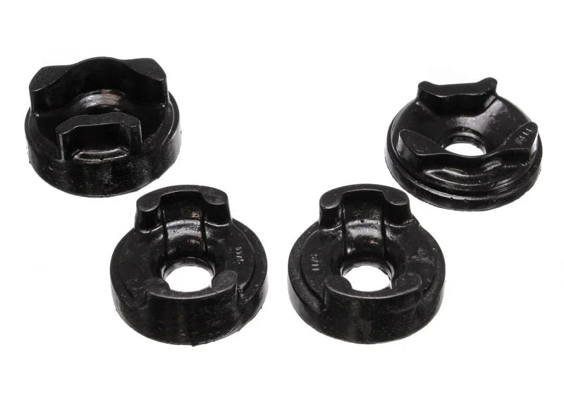 Energy Suspension 03-06 Toyota Matrix Black Motor Mount Insert Set (front and rear torque positions - Main Product View
