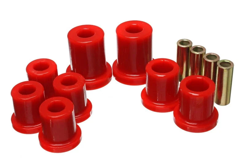 Energy Suspension 03-09 Lexus GX470 / 03-09 Toyota 4Runner 2WD/4WD Red Front Control Arm Bushing Set - Main Product View