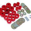 Load image into Gallery viewer, Energy Suspension 03-09 Toyota 4Runner/GX470 / 07-14 FJ Cruiser Red Body Mount Bushing Set - Main Product View