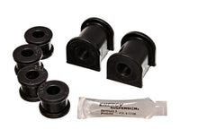 Load image into Gallery viewer, Energy Suspension 04-06 Pontiac GTO Black 16mm Front Sway Bar Bushing Set - Side View