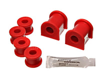 Load image into Gallery viewer, Energy Suspension 04-06 Pontiac GTO Red 16mm Front Sway Bar Bushing Set - Back View