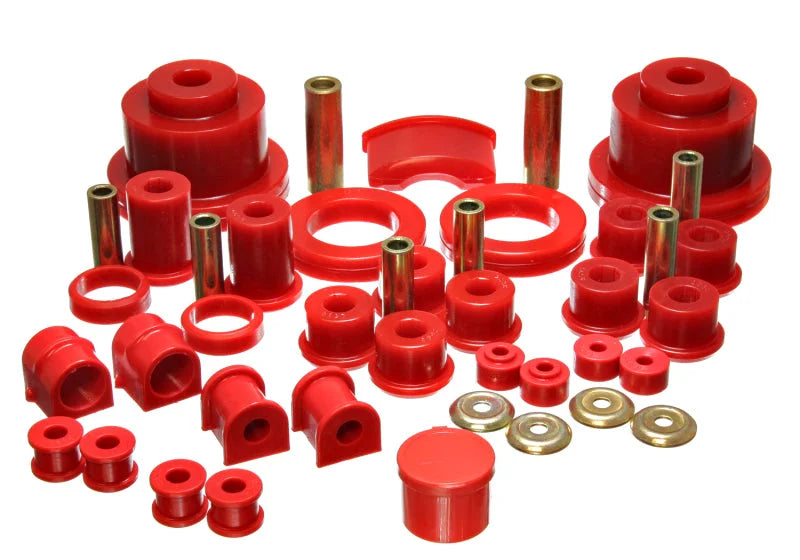 Energy Suspension 04 Pontiac GTO Red Hyper-flex Master Bushing Set - Main Product View