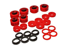 Load image into Gallery viewer, Energy Suspension 05-07 Ford F250/F350 2/4WD Red Body Mount Set - Side View
