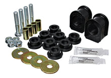 Load image into Gallery viewer, Energy Suspension 05-07 Ford Mustang Black Rear Sway Bar Frame Bushings (Must Reuse All Metal Parts) - Main Product View