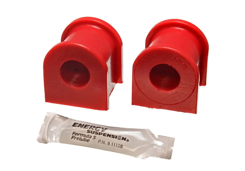 Energy Suspension 05-07 Scion tC Red 21mm Front Sway Bar Bushing Set - Main Product View