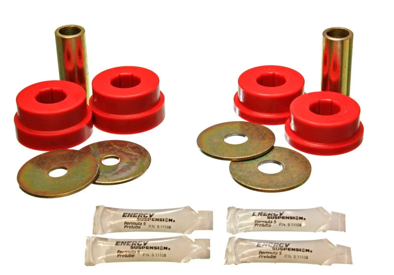 Energy Suspension 05-07 Scion tC Red Rear Trailing Arm Bushing Set - Main Product View