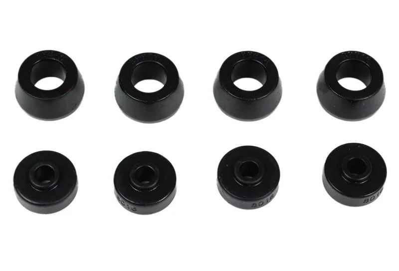 Energy Suspension 05-13 Toyota Tacoma 2WD(Prerunner)/4WD Black Rear Bumper Stop Set - Back View