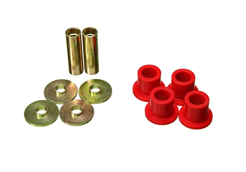 Energy Suspension 05-13 Toyota Tacoma 2wd/4wd Black Rack & Pinion Bushings - Back View