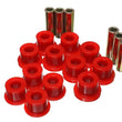 Load image into Gallery viewer, Energy Suspension 05-14 Toyota Tacoma Rear Leaf Spring Bushings - Red - Main Product View