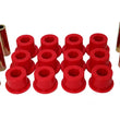 Load image into Gallery viewer, Energy Suspension 05-14 Toyota Tacoma Rear Leaf Spring Bushings - Red - Back View
