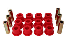 Load image into Gallery viewer, Energy Suspension 05-14 Toyota Tacoma Rear Leaf Spring Bushings - Red - Back View