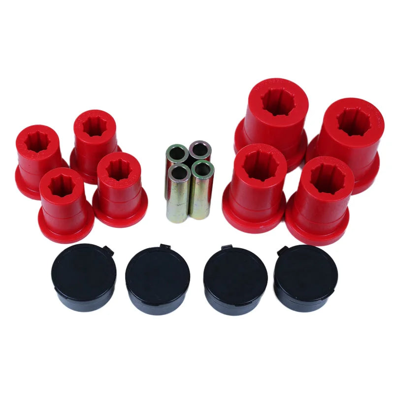 Energy Suspension 05-15 Toyota Tacoma 2WD (5-Lug) Front Control Arm Bushing Set - Red - Main Product View
