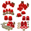 Load image into Gallery viewer, Energy Suspension 05-15 Toyota Tacoma 4WD Hyper-Flex Master Bushing Set - Red - Side View