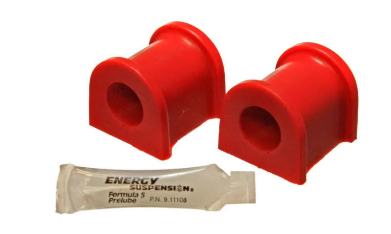 Energy Suspension 06-07 Mitsubishi Eclipse FWD Red 21mm Front Sway Bar Bushing Set - Main Product View
