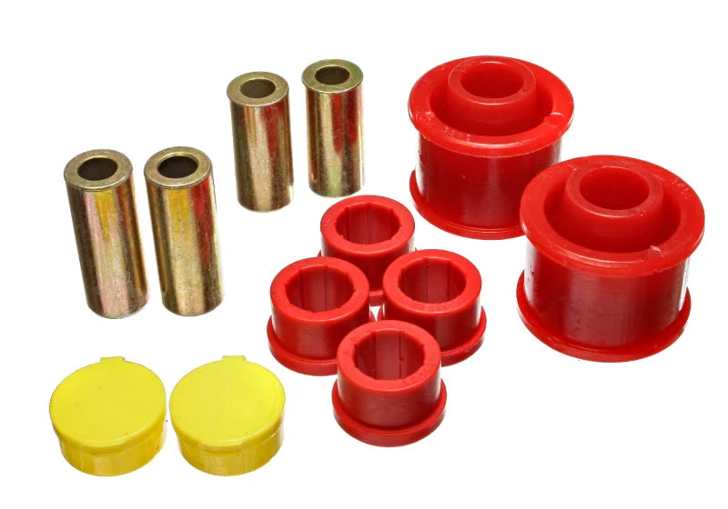 Energy Suspension 06-07 Mitsubishi Eclipse FWD Red Front Control Arm Bushing Set - Side View