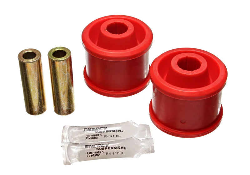 Energy Suspension 06-07 Mitsubishi Eclipse FWD Red Rear Trailing Arm Bushing Set - Main Product View