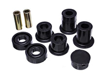 Load image into Gallery viewer, Energy Suspension 07-10 Chevrolet Silverado Black Front Differential Bushing Set - Main Product View