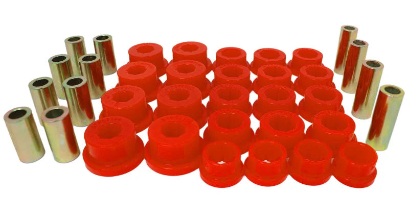 Energy Suspension 07-11 Toyota Camry/Camry Hybrid Rear Control Arm Bushing Set - Red - Main Product View